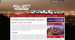 Desktop Screenshot of allcitytowing.com